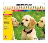 Eberhard Faber Hexagonal-Buntstifte, 24Er Metalletui 514823
