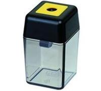EBERHARD FABER - Möbius + Ruppert taille-crayon simple en plastique unité de coupe en métal, carré, partie supérieur: noir partie inférieure: tranparent (9409150000) G