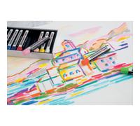 Eberhard Faber 522024 - Pastels à l'huile Artist Color, 24 pastels à l'huile incassables 11 mm de diamètre