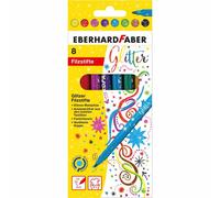 EBERHARD FABER Peintre fibre pailleté étui carton 8 pièces