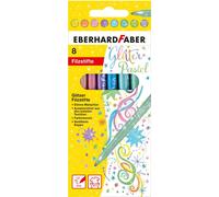 EBERHARD FABER Peintre fibre pailleté Pastel étui carton 8 pièces