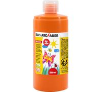 Eberhard Faber - Peinture transparente EFA Cromix orange, 500 ml | Peinture de loisirs créatifs non miscible pour la maternelle, l'école et la maison