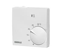Eberle Thermostat d'ambiance 131110451600 Actif extra plat – réduction de la température 5 à 30 °C – Blanc