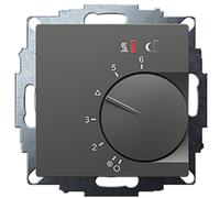 Eberle 547816054302 UTE 2800-R-Anthrazit-55 Thermostat d'ambiance encastré 1