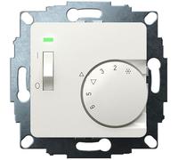 EBERLE UTE 1015-RAL9010-G-50UP Régulateur de pièce 5-30 C AC 230 V 1 Ouverture, 10 A, abaissement de la température Environ 4 K, Interrupteur Marche/arrêt, indicateur de Chauffage