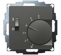 EBERLE UTE 1770 Anthracite/55UP, 5-30C, AC 230V, 1 inverseur 10A/5A, interrupteur chauffage/refroidissement