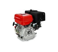 EBERTH 15 CV 11 03 kW Moteur à essence avec arbre de 25 mm Ø sécurité manque d'huile 4 temps 1 cylindre 420 ccm de cylindrée