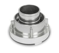 EBERTH 2" Raccord d'aspiration Storz C, raccord de tuyau en 2 pouces, diamètre extérieur de l'embout de tuyau 52mm, raccord haute pression, raccord pompier