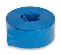 EBERTH 3" Tuyau plat de jardin pour pompes en longueur de 30m, 3 pouces, diamètre 76mm, flexible, PVC résistant, tuyau industriel