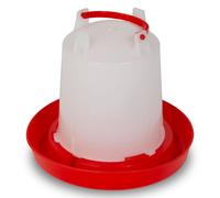 EBERTH Abreuvoir pour volailles d'une capacité de 1 L, abreuvoir pour volailles, distributeur d'eau automatique, PP copolymère