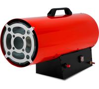 EBERTH Aérotherme gaz 50 kW direct, canon à chaleur gaz, débit d'air 872 m³/h, chauffage gaz avec tuyau, détendeur, pour bouteille propane/butane