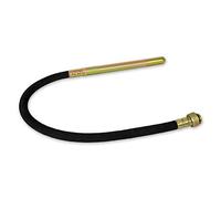 EBERTH Bouteille vibrante, pièce de rechange pour vibrateur à béton, diamètre 35mm, longueur 1,5m, raccord au compresseur à béton, vibrateur à bouteille en acier renforcé avec arbre flexible