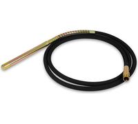 EBERTH Bouteille vibrante, pièce de rechange pour vibreur de béton, diamètre 45mm, longueur 6m, raccordement au compresseur de béton, vibreur de bouteille renforcé en acier