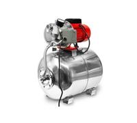 EBERTH Circuit d'eau Domestique 3600 L/h, 5 bar, 750W, Pompe avec Pressostat pour Automatisation, Hauteur d'Aspiration 9 m, Hauteur de Refoulement 40