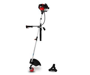 EBERTH Débroussailleuse à Essence, Multitool 2 en 1 avec Tête à Fil et Lame à Trois Dents, 52CC, 2,2kW, Moteur 3CV pour Débroussailleuse Thermique, Moteur à Faibles Vibrations, Sangle Transport INCL.