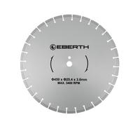 EBERTH Disque à tronçonner Disque diamant pour la pierre, le béton, le carrelage et le grès cérame, disque diamant de 450mm de diamètre, alésage 25,4mm