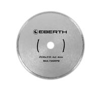 EBERTH Disque à tronçonner Disque diamant pour la pierre, le béton, le carrelage et le grès cérame, disque diamant de 230mm de diamètre, alésage 25,4mm