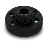EBERTH Embrayage centrifuge pour arbre 25mm Ø, Embrayage à pignon pour chaîne type 428#, Embrayage à denture, Embrayage centrifuge 15 dents #428, Go Kart, Pocket Bike, Quad, Moto, Dirt Bike