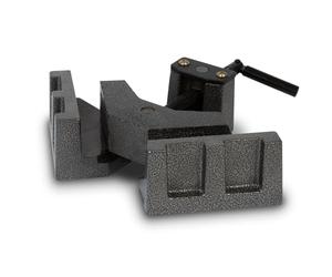 EBERTH Etau d'angle 90 degrés, serrage d'angle, largeur de mâchoire 104mm, largeur de serrage 60mm, serre-joint à onglet en fonte massive, soudage de métaux, bois, hauteur de mâchoire 34mm