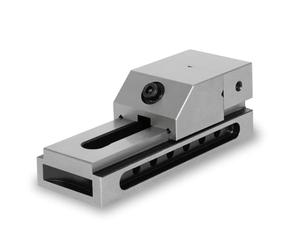 EBERTH Etau de précision à basse tension, largeur des mors 50mm, force de serrage maximale 65mm, hauteur des mors 25mm, en acier robuste, professionnel, pour divers travaux, étau d'atelier