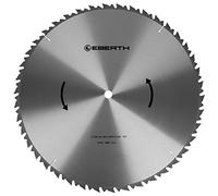 EBERTH Lame de Scie Circulaire en Acier avec Dents en Carbure pour la Coupe du Bois (Diamètre 700mm, Alésage 30mm, Épaisseur de la Lame 3.0mm, Largeur de Coupe 4.0mm, 42 Dents, RPM Max. 1600)