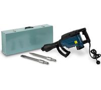EBERTH Marteau de démolition Marteau piqueur Marteau burineur Electrique 1600W (230V, 1800 coups/min, 36-42 joules, SDS HEX prise hexagonale 30mm