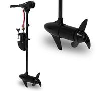EBERTH moteur hors-bord, moteur électrique bateau, 60 lbs de poussée, 12 V, moteur électrique hors-bord, sans permis, bateau pneumatique moteur électrique, 5 vitesses avant