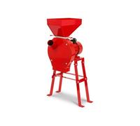 EBERTH Moulin à céréales électrique avec moteur puissant de 1100 Watts, débit de 240 kg/h, moulin à grains avec lame tranchante en acier inox, Quatre