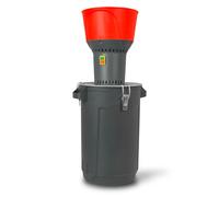 EBERTH Moulin à céréales électrique avec seau de 60L, moteur électrique de 1300 watts, trémie de 13L, 400 kg/h, moulin à grains avec lame en acier inoxydable