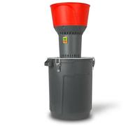 EBERTH Moulin à Céréales Électrique, Réservoir de 50 L et Trémie de 13 litres, Moteur Puissant 1300W, 400kg-h