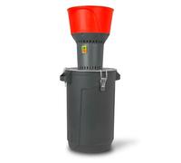 EBERTH Moulin à Céréales Électrique, Réservoir de 60 L et Trémie de 13 litres, Moteur Puissant 1300W, 400kg-h