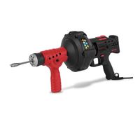 EBERTH Nettoyeur de tuyaux Machine de nettoyage de tuyaux Électrique 300W Spirale de 7,6m, marche avant et arrière, 560 t/min, diamètre de la spirale 11mm