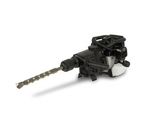 EBERTH Perceuse à percussion à essence avec une puissance de 1200 watts et une force d'impact de 12 joules, perceuse à essence mobile avec fonction de percussion, foret SDS et burin pointu SDS inclus