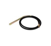 EBERTH Pièce de rechange pour vibreur à béton, diamètre 45mm, longueur 6m, bouteille en acier renforcé avec arbre flexible