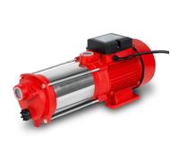 EBERTH Pompe à Eau de Jardin Centrifuge Débit 2400 L/h, Pression de Refoulement 4 bar, 370 Watts, Acier Inoxydable auto-aspirante, Hauteur d'aspiration 8 m, Hauteur de refoulement 40 m