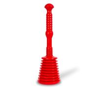 EBERTH Pompe pour le nettoyage efficace des lavabos, toilettes et douches, nettoyeur de canalisations Pompe, embout Ø 120 mm, nettoyeur de tuyaux Ventouse, nettoyeur pour WC et canalisations