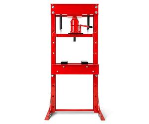 EBERTH Presse hydraulique Presse d'atelier 30T, hauteur de travail maximale 750 mm, réglable en 7 positions, largeur de travail 540 mm, hauteur totale 1510 mm, 2 mâchoires d'appui, vérin hydraulique