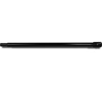 EBERTH Rallonge de foret pour tarière, foret de trou, foret de jardin, acier, longueur 600mm, diamètre d'admission 20mm, noir laqué, inoxydable