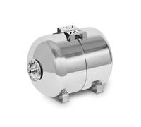 EBERTH Réservoir à Vessie sous Pression 100L, 6 Bar, Groupe de surpression, Cuve, Ballon, raccordement 1" pour Pompe Domestique, Pompe de puit, Acier