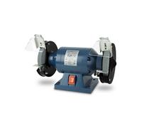 EBERTH Touret à Meuler Double Ponceuse Electrique 250W Meule Grossière A36 Meule Fine A60 de 150mm de Diamètre 2x Pare-Etincelles