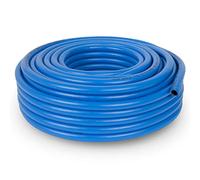 EBERTH Tuyau d'air comprimé Tuyau en tissu Tuyau d'air de 40 m de long, tuyau de compresseur de 13 mm x 19 mm de diamètre (intérieur x extérieur)