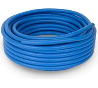 EBERTH Tuyau d'air comprimé Tuyau en tissu Tuyau d'air de 15 m de long, tuyau de compresseur de 6 mm x 11 mm de diamètre (intérieur x extérieur)