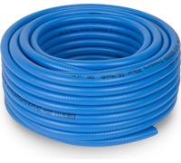 EBERTH Tuyau d'air comprimé Tuyau en tissu Tuyau d'air de 20 m de long, tuyau de compresseur de 10 mm x 14,5 mm de diamètre (intérieur x extérieur)