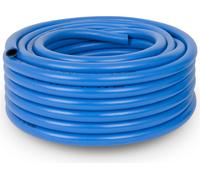 EBERTH Tuyau d'air comprimé Tuyau en tissu Tuyau d'air de 20 m de long, tuyau de compresseur de 13 mm x 19 mm de diamètre (intérieur x extérieur)