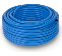 EBERTH Tuyau d'air comprimé Tuyau en tissu Tuyau d'air de 20 m de long, tuyau de compresseur de 6 mm x 11 mm de diamètre (intérieur x extérieur)