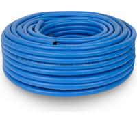 EBERTH Tuyau d'air comprimé Tuyau en tissu Tuyau d'air de 40 m de long, tuyau de compresseur de 10 mm x 14,5 mm de diamètre (intérieur x extérieur)