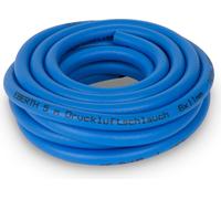 EBERTH Tuyau d'air comprimé Tuyau en tissu Tuyau d'air de 5 m de long, tuyau de compresseur de 6 mm x 11 mm de diamètre (intérieur x extérieur)