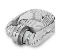 EBERTH Tuyau de Refoulement 2" Storz, 10m, Diamètre 2 Pouce, Tuyau d'Incendie, Textile, Arrosage, Pompe, Jardin, Storz 52-C