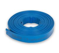 EBERTH Tuyau plat 1" Tuyau de jardin pour pompes en longueur de 20m, 1 pouce, diamètre 25mm, flexible, PVC résistant, tuyau industriel