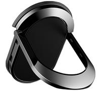 ebestStar - Anneau Support pour Universel Tablettes Smartphones, pour Coque Etui Housse Accessoire Téléphone, Rotatif 360, Noir